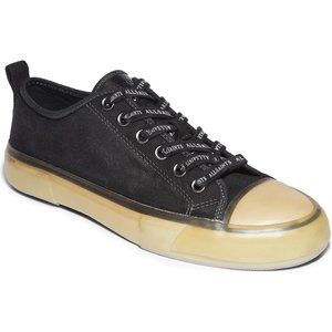 ALLSAINTS Jaxon Black Canvas Low Top Men's Sneakers